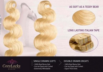 Body Wave Tape-in Hair Extensions